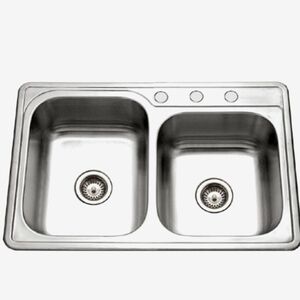 Stainless Steel Double Basin Sink